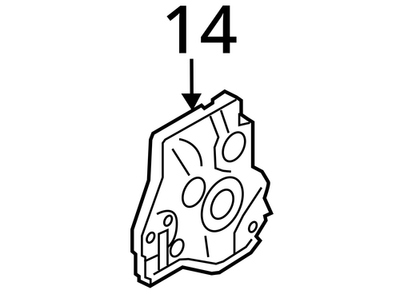 2011-2017 Audi A8 Rear Door Speaker Tweeter 4H0035307