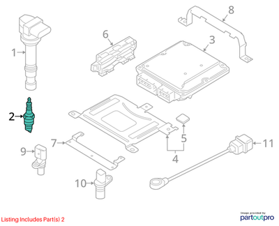 Audi A4 Spark Plug 2.0L TFSI 06H905601A