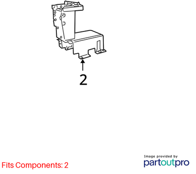 Dodge 2006-2007 Dodge Charger Bracket 5064046AA