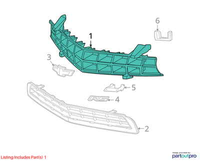 Chevrolet 2014-2015 Camaro Front Upper Grille 22829516