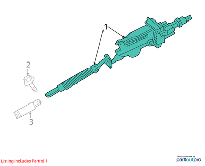 Dodge 2005-2008 Dodge Magnum Steering Column 4649119AF