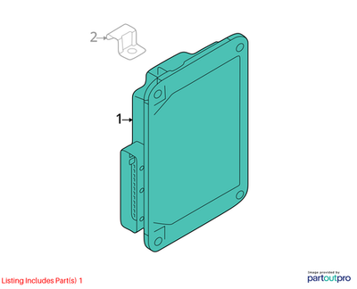 Audi 2011-2014 Audi S6 Differential Control Module 4H0907163A