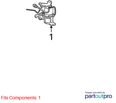 2002 Lexus LS430 Air Suspension  Height Control Compressor Used OEM 4891050050