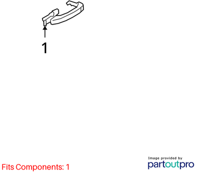 Audi 2007-2015 Q7 Exterior Door Handle 4L0837205BGRU