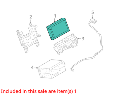 2007-2013 Nissan Armada Display Unit-Av 28091JK61A