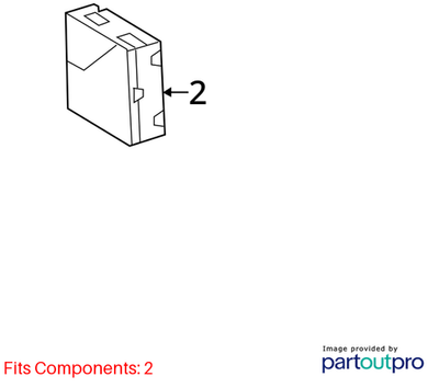 Mercedes-Benz 07-13 CL550 Power Supply Control Module 2215400401