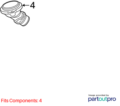 Volkswagen 2012-2019 Beetle Engine Coolant Thermostat Housing 06K121121E