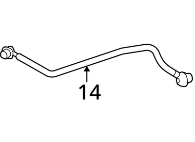2007-2017 Audi A5 Cabriolet Brake Vacuum Hose 8K1611931L