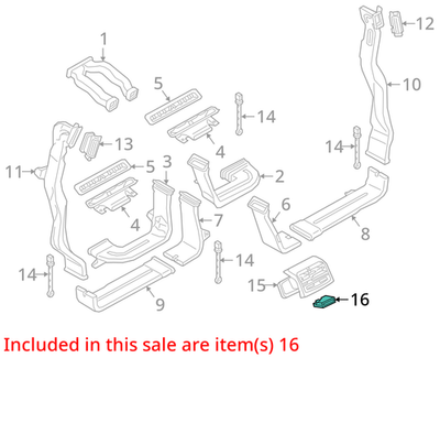 2019-2025 Audi A8, 2 Climate Control Units with Trim 4N0820911
