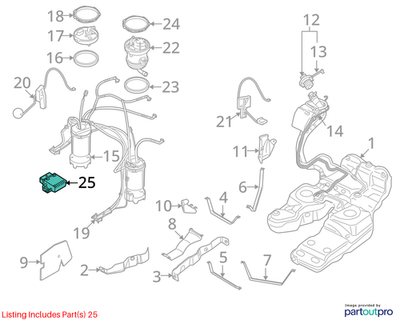 Audi 2007-2015 Q7 Fuel Pump Driver Module 4F1906093C