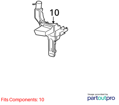 Volkswagen 2009-2012 Volkswagen CC Washer Fluid Reservoir 3C8955453C