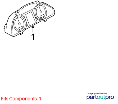 Audi 2007-2025 Q7 Instrument Cluster 4L0920950E