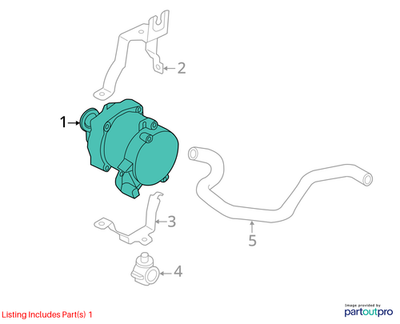 Audi Auxiliary Water Pump 8K0965569