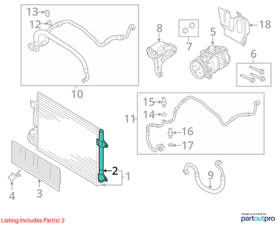 Volkswagen 2011 Volkswagen Beetle A/C Receiver Drier 1K0298403A