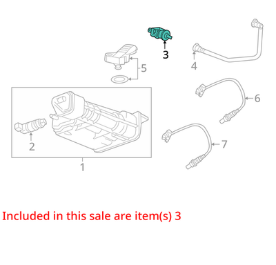 2013-2024 Chevrolet Compatible Vapor Canister Purge Valve 12632174