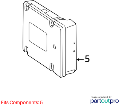 Mercedes-Benz Control Module 2215409401