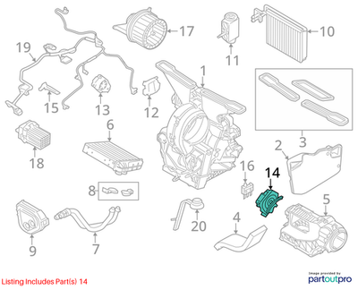 2010-2012 Mini Cooper R56 Central Drive Unit Used OEM 64119270389