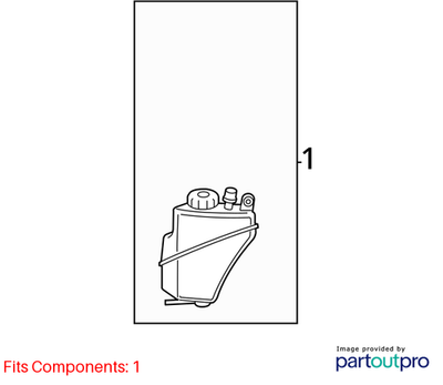 Mercedes-Benz 2011-2014 CL550 Oil Reservoir 2213200214