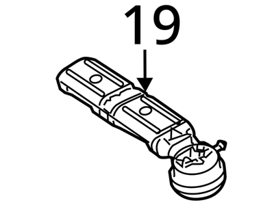 2007-2014 Mercedes-Benz CL Folding Mechanism 2219700025