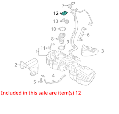 2020-2025 Audi SQ8 Fuel Pump Driver Module 4M4906121B