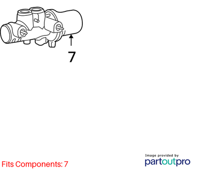 Dodge 2006-2007 Dodge Charger Brake Master Cylinder 5139148AA