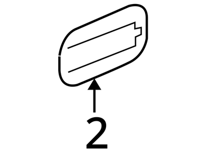 2005-2016 Land Rover LR4 FUEL TANK FILLER DOOR BPA780070