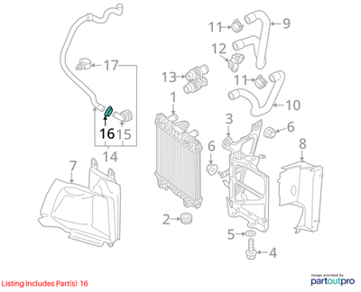 Audi 2009-2023 Audi Q5 Spring Clamp N90687001