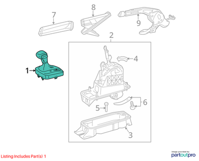 Volkswagen 15-20 Jetta Auto Trans Shift Lever Knob 5C7713203AOFN