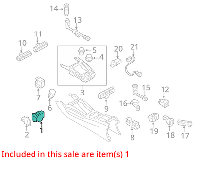 2008-2017 Audi A4 Ignition Starter Switch 8K0909131D