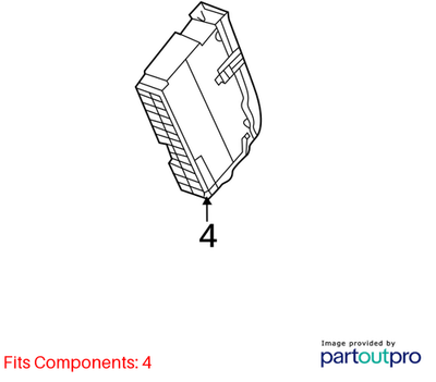 Audi 2005-2009 A6 Fuse Holder Relay Box 8K0941824