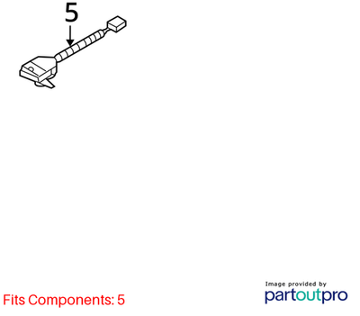 2010–2012 AUDI A4 MICRO SWITCH USED OEM 8T0953236B