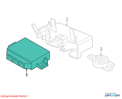 Audi 2011-2021 A6 Parking Aid Control Module 4G0919475H