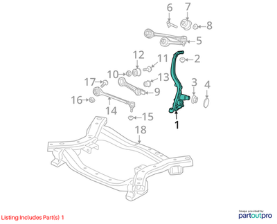 Dodge 2006-2010 Dodge Charger Steering Knuckle 4782740AD