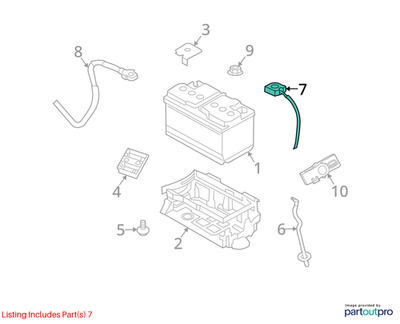Dodge 2008-2014 Challenger Battery Negative Wiring 4607550AA