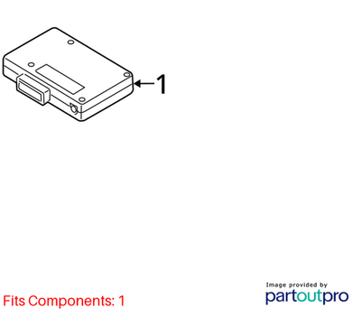 2010–2012 AUDI A4 INTERFACE BOX USED OEM 8T0862335F