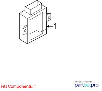 Audi 08-16 A5 Tire Pressure Monitoring System Control Module 8K0907273A