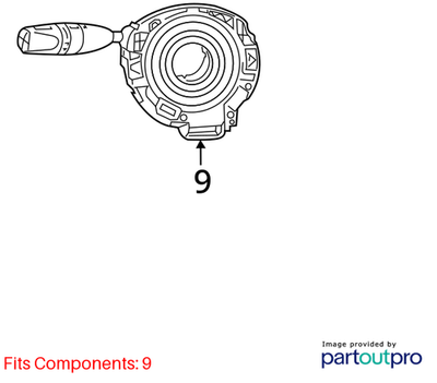 Jeep 2014-2023 Cherokee Steering Column Module 68455810AA