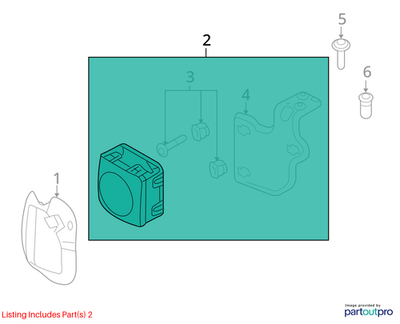 Audi 2009-2016 A4 Cruise Control Distance Sensor 8K0907561