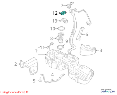 2020-2025 Audi RS6 Fuel Pump Driver Module 4M4906121B