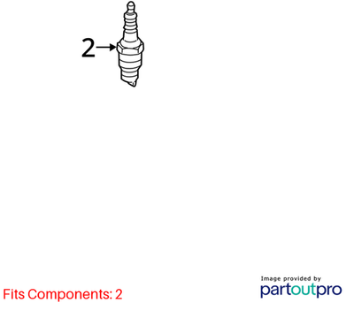 Audi A4 Spark Plug 2.0L TFSI 06H905601A