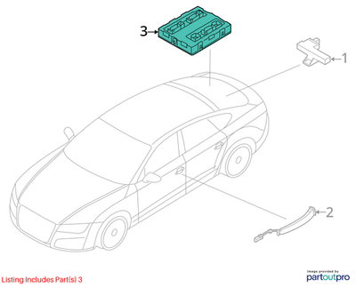 Audi 2016 Audi A8 Control Module 4H0907064JD