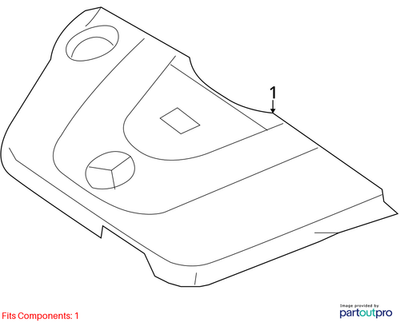 Mercedes-Benz 2007-2015 S550 Cover Hood 2730101867