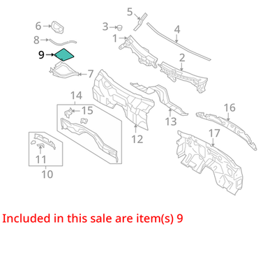 2009-2013 Infiniti FX50 COVER-BATTERY CONNECTOR 652781CA0A