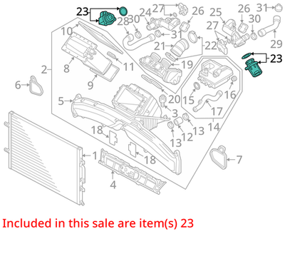2008-2013 Audi A3 Turbocharger Diverter Valve 06H145710D