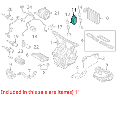 1999-2010 MINI Countryman AC Expansion Valve 64503452759