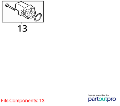 Audi 2010-2025 A4 Differential Lock Motor 0BF598080