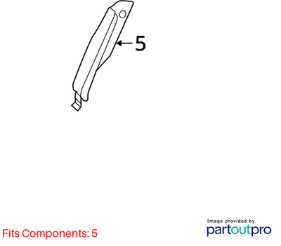Audi 2012-2018 A6 Seat Back Bolster Assembly 4G0885701A38M