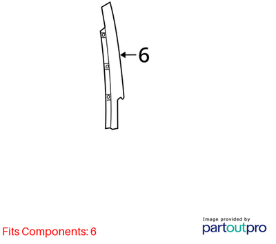 Audi 09-25 Q5 Door Applique 8R0837901P5FQ
