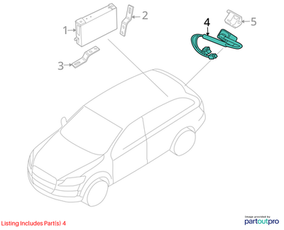 Audi 2007-2017 Audi Q7 Park Assist Camera 4L0980551D
