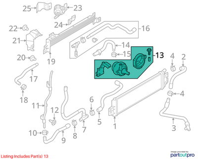 2016-2023 Infiniti Q50 Pump Assembly 215805CA5A